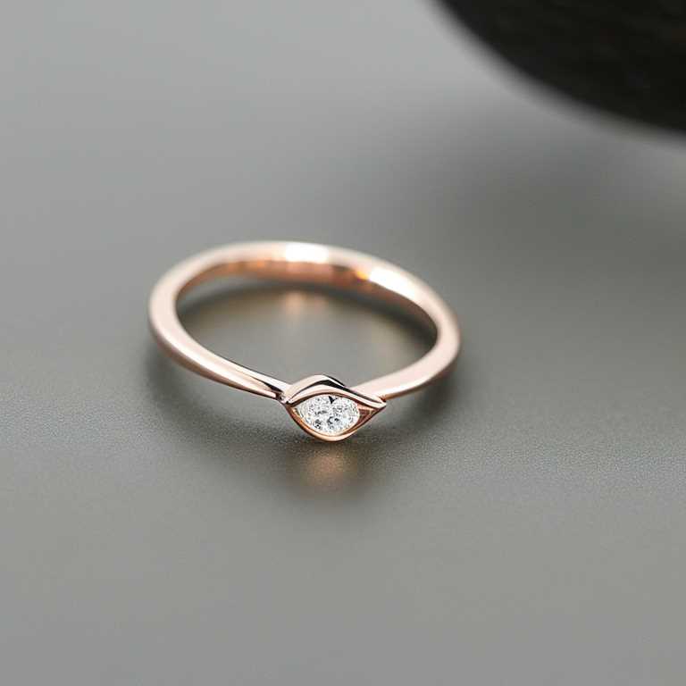 teardrop wedding ring