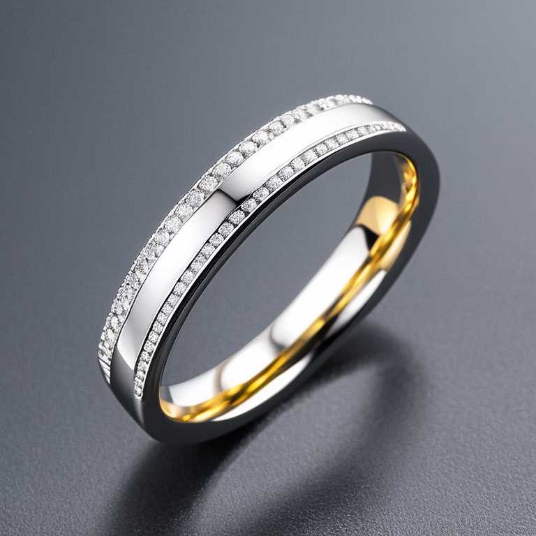 white gold wedding ring sets